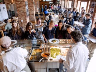 A Pollenzo, mercoledì 25 giugno, studenti della Harvard University